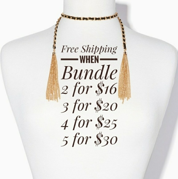 Shimmering Tassels Wraparound Choker - Picture 4 of 4